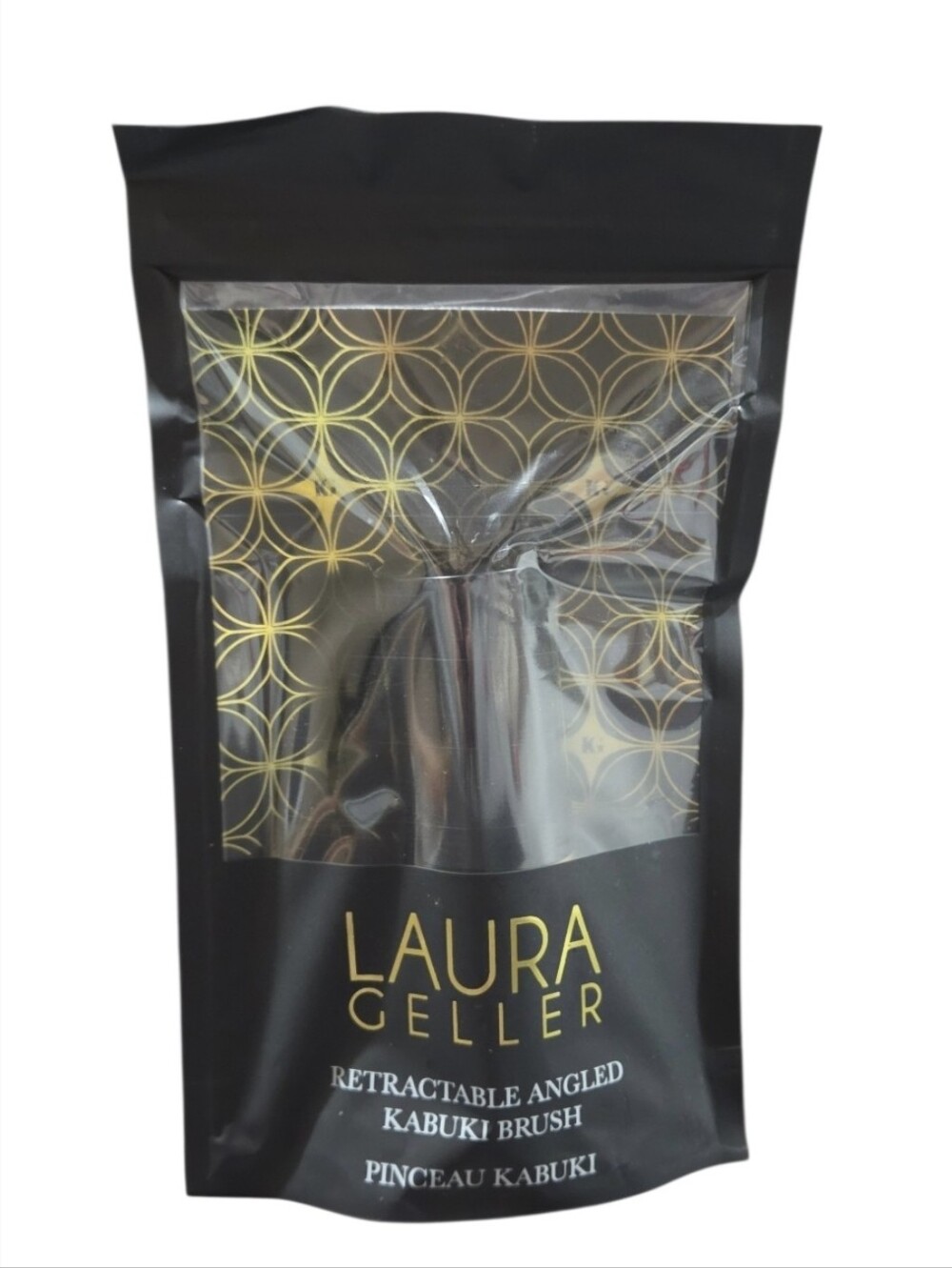 Laura Geller Retractable Angled Kabuki Brush NIP